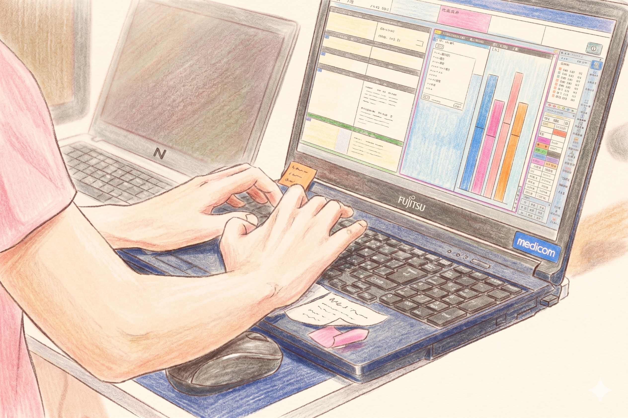 いりえ耳鼻咽喉科 仕事風景画像